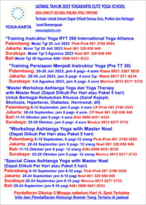 Jadwal Kegiatan 2023